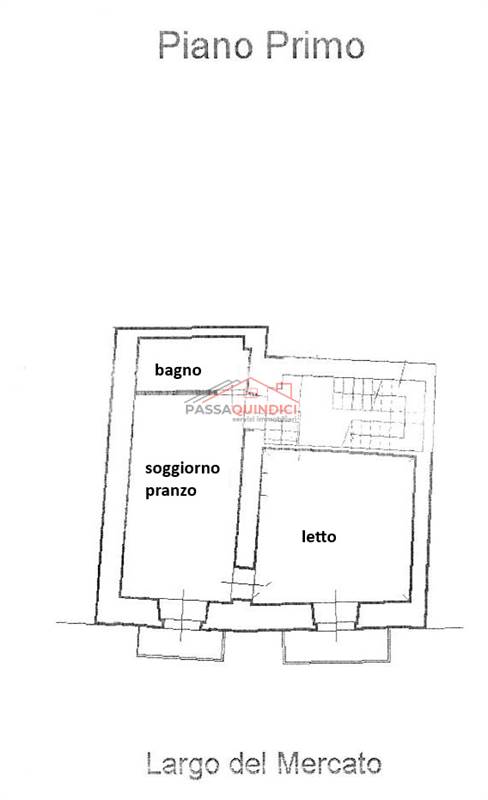 Planimetria primo piano 