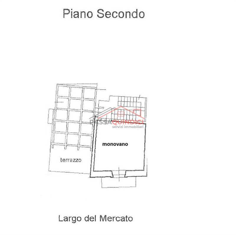 Planimetria secondo piano 